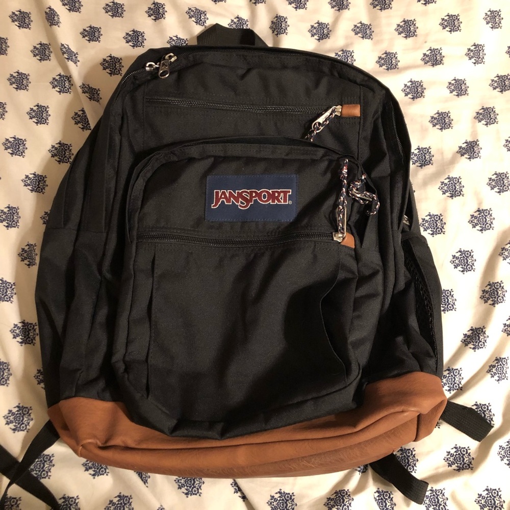 Black jansport backpack